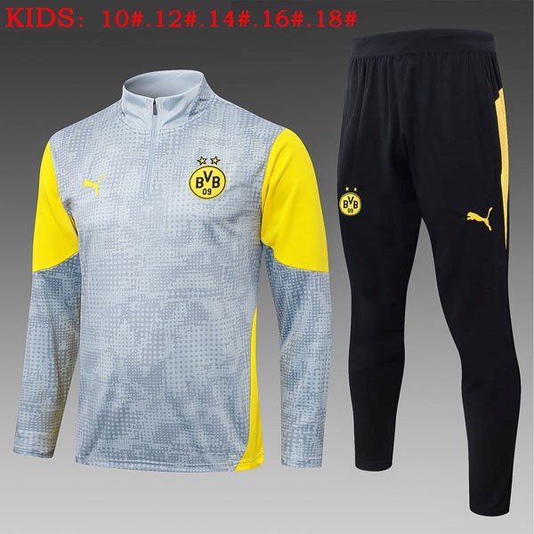 Ninos Sudadera De Training Borussia Dortmund 2026/27 Gris